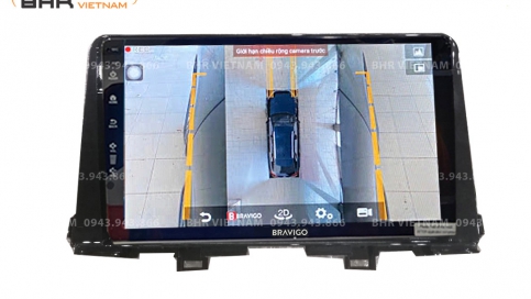 Màn hình DVD Android liền camera 360 xe Kia Morning 2021 - nay | Bravigo Ultimate (4G+64G)  